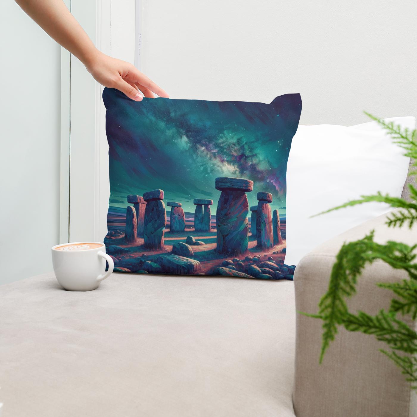 Mystic Stones of Dundee Cotton Cushion