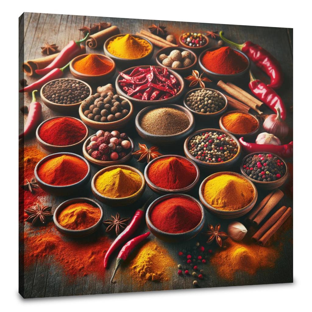 Spice Bazaar Palette Canvas