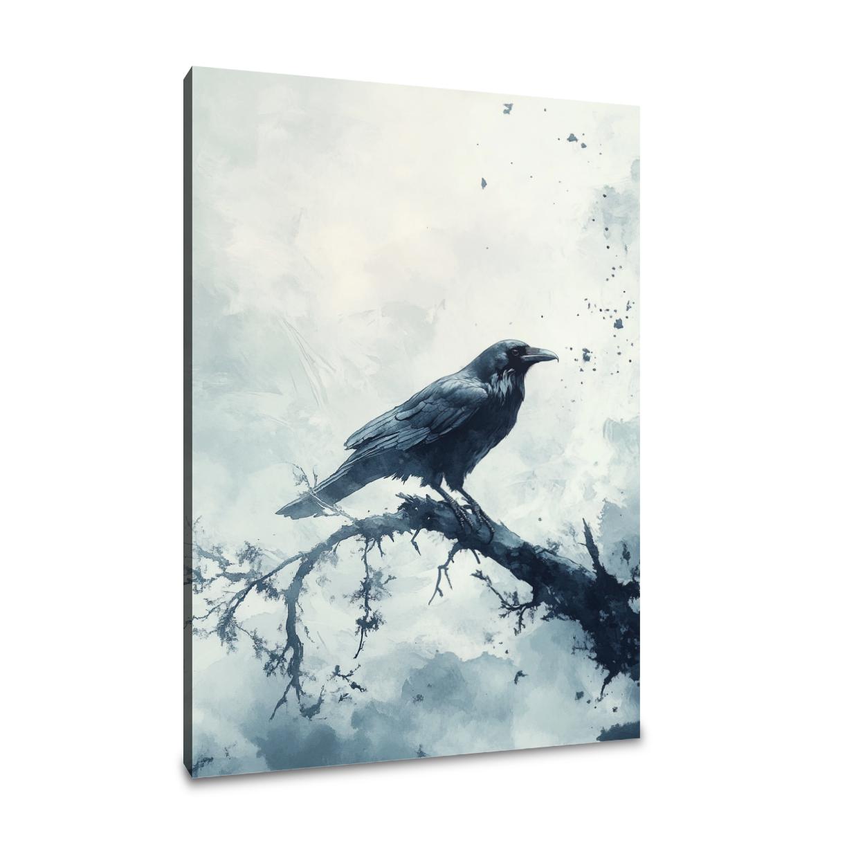 Raven's Mystery Canvas