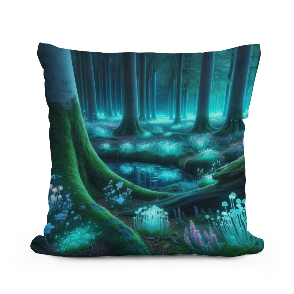 Mystic Glade Cotton Cushion