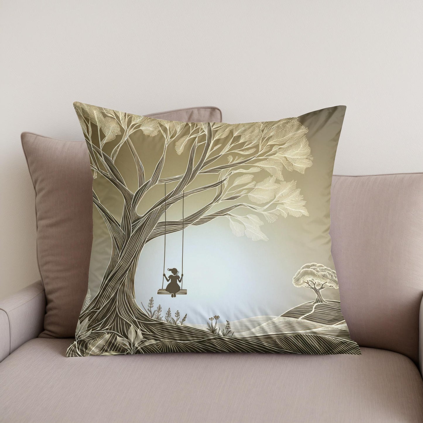 Twilight Serenity Cotton Cushion