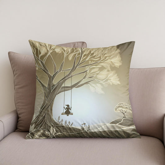 Twilight Serenity Cotton Cushion
