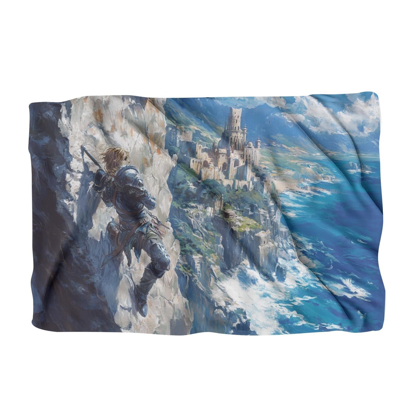 Hero's Ascent Temple Blanket