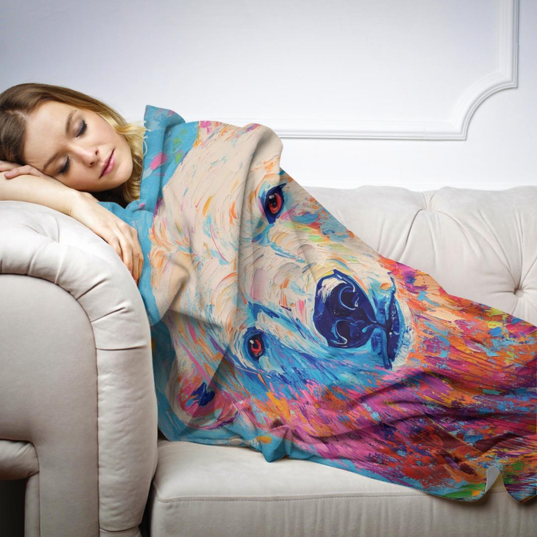 Polar Bear Symphony Blanket