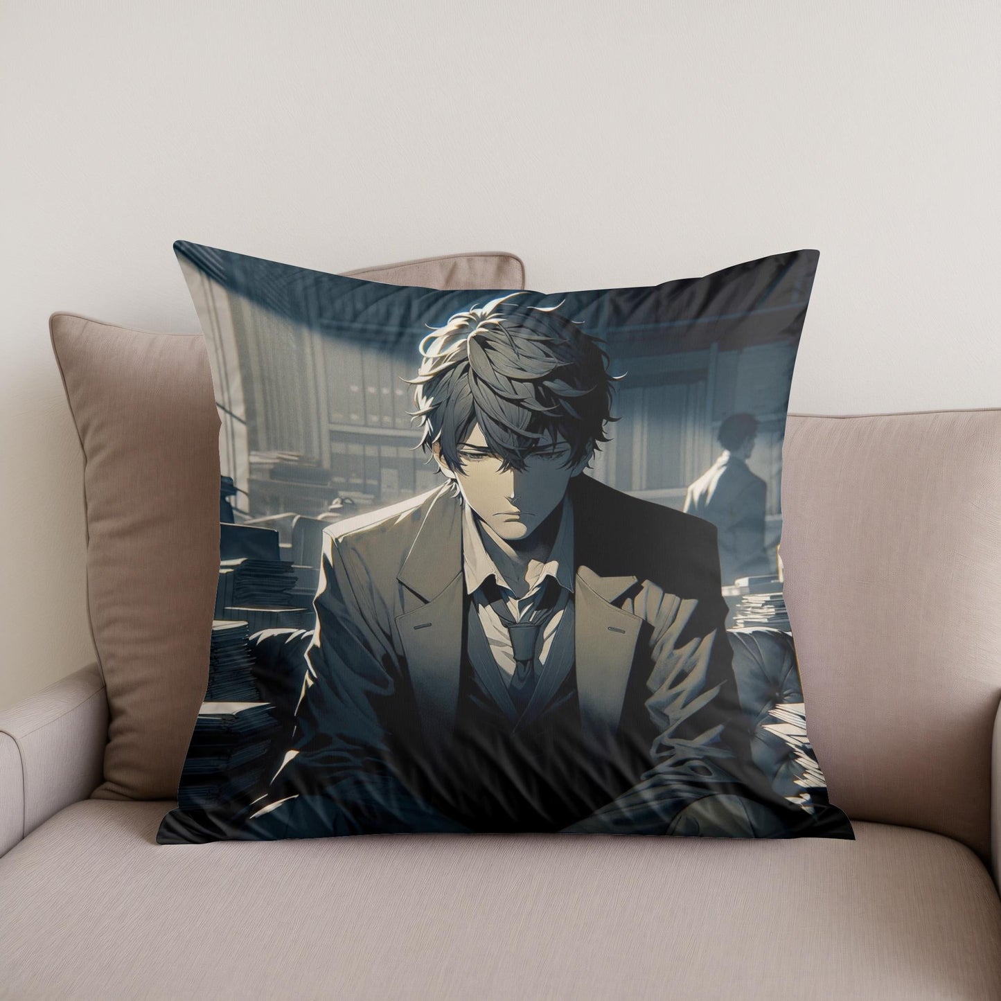 Detective's Solitude Cotton Cushion