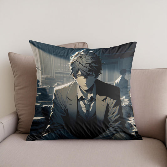 Detective's Solitude Cotton Cushion