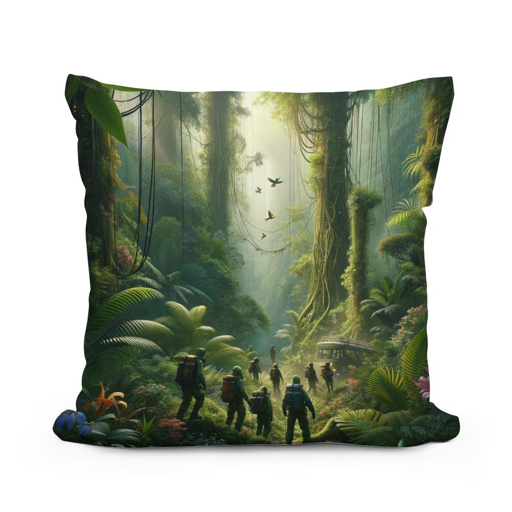 Rainforest Quest Cotton Cushion