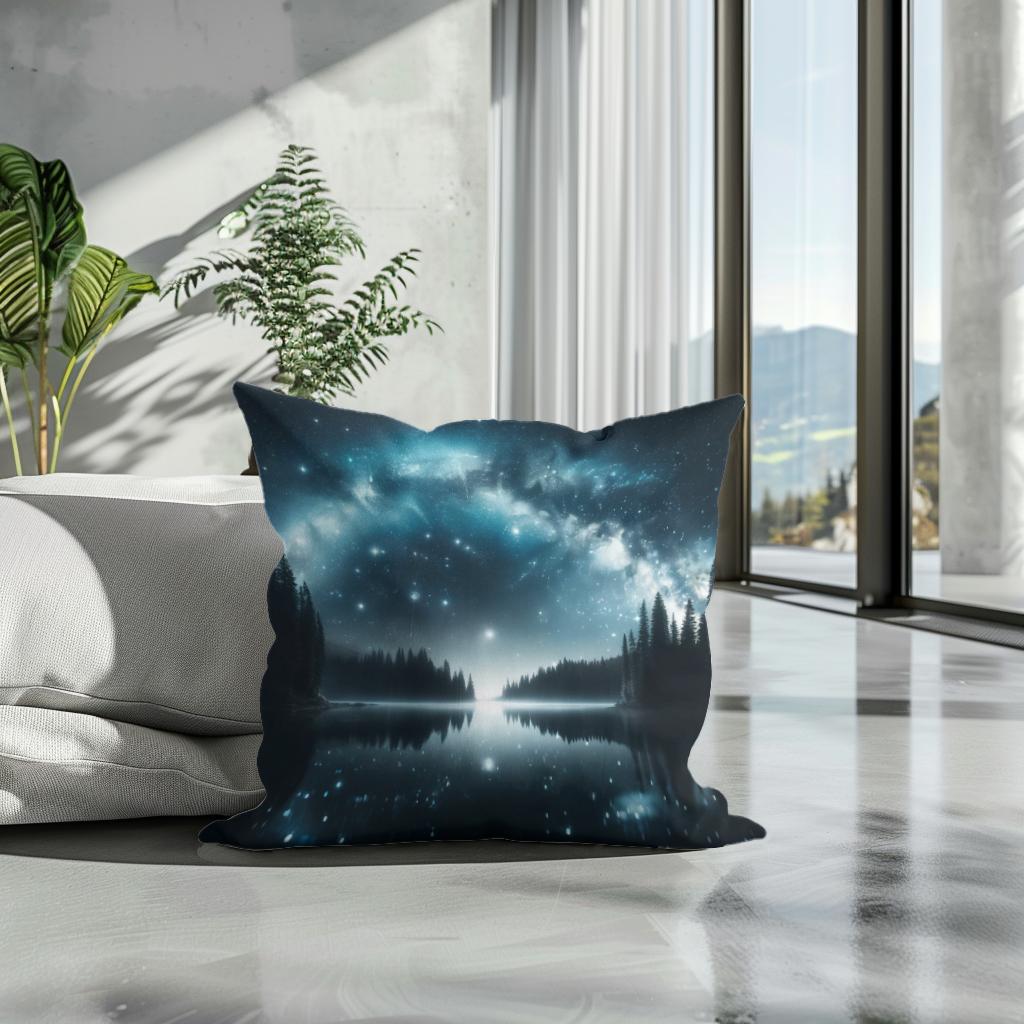 Stellar Reflections Cotton Cushion