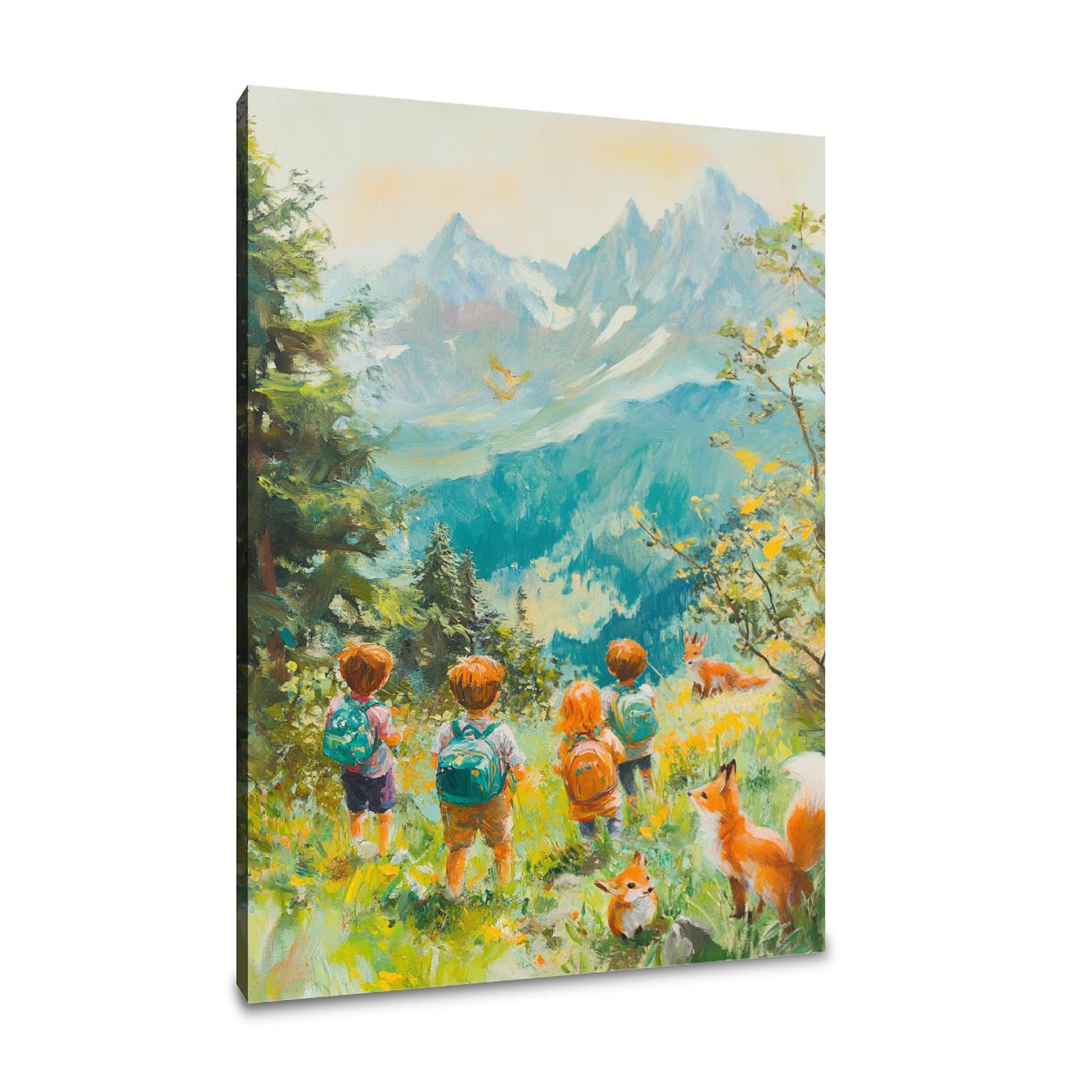 Mountain Adventure Canvas