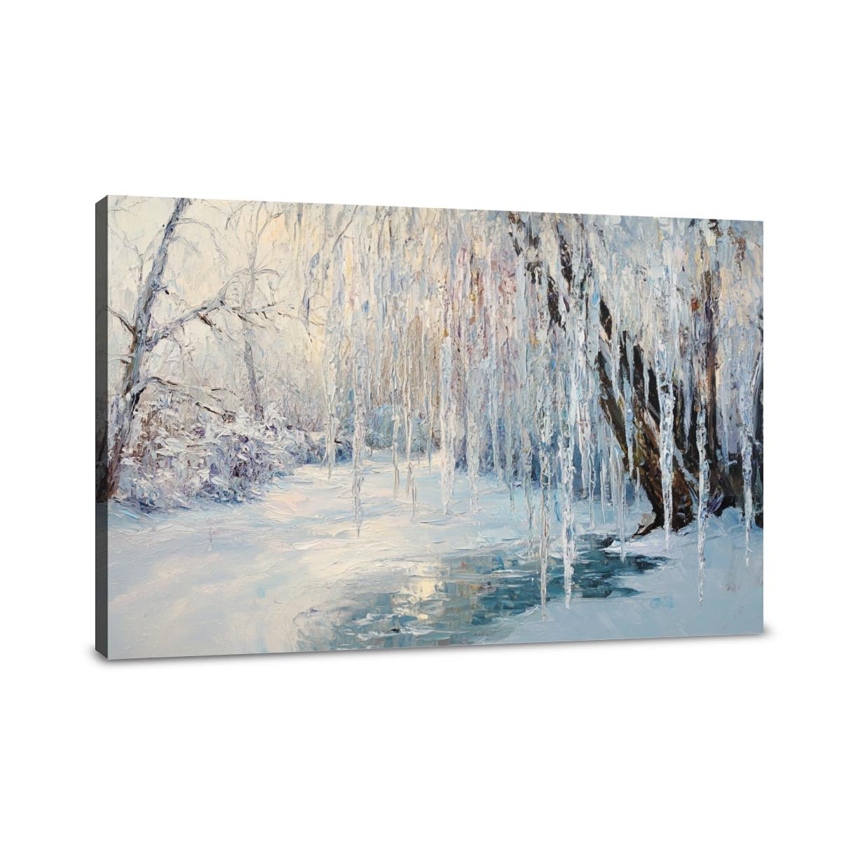 Icicle Dreamscape Canvas