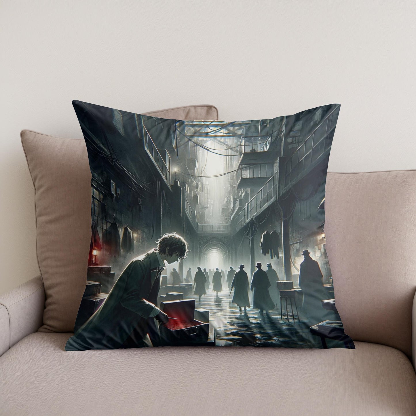 Cryptic Quest Cotton Cushion