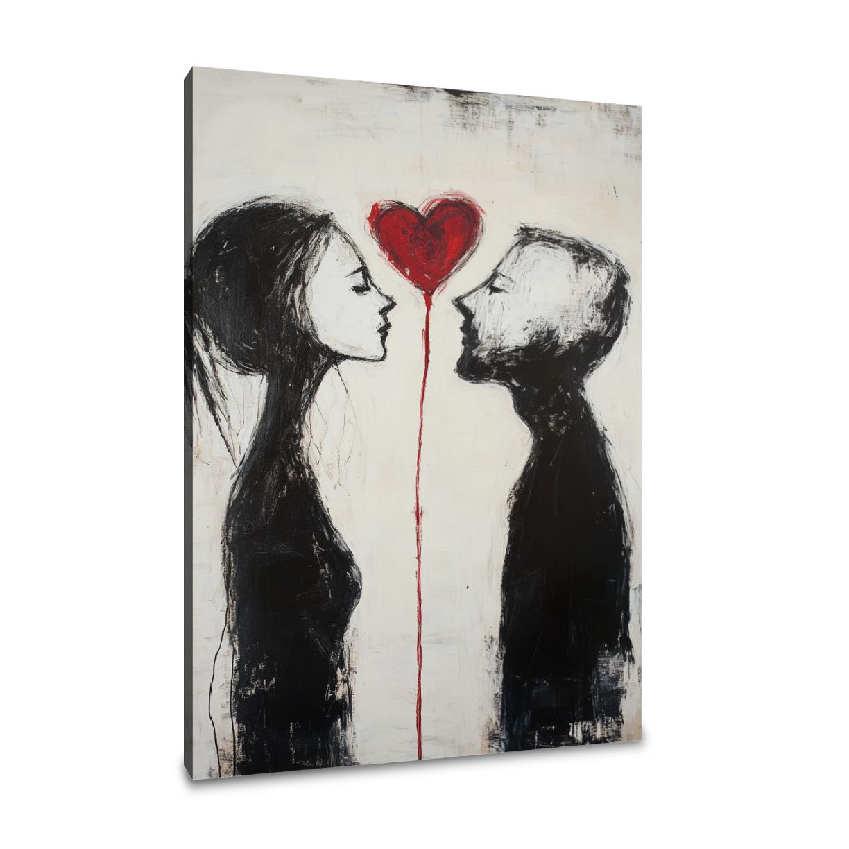 Heartline Connection Canvas