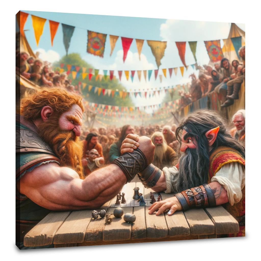 Festival of Strength Canvas