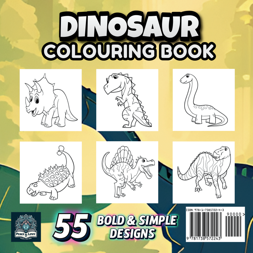 Dinosaur Colouring Book
