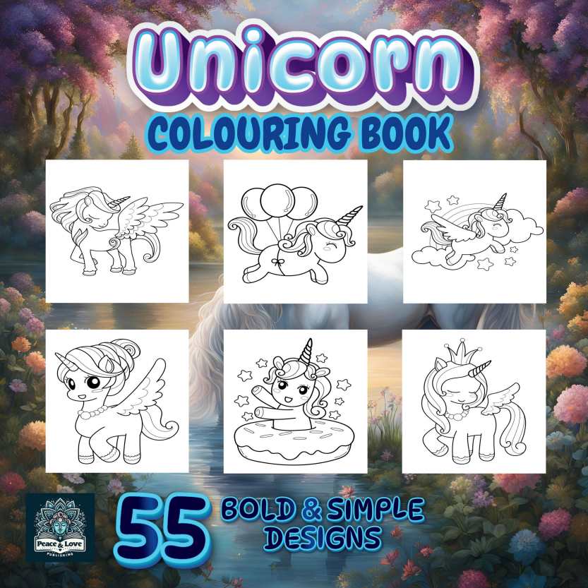Unicorn Colouring Book