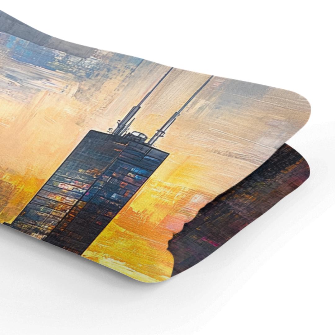 Willis Tower Evening Blanket