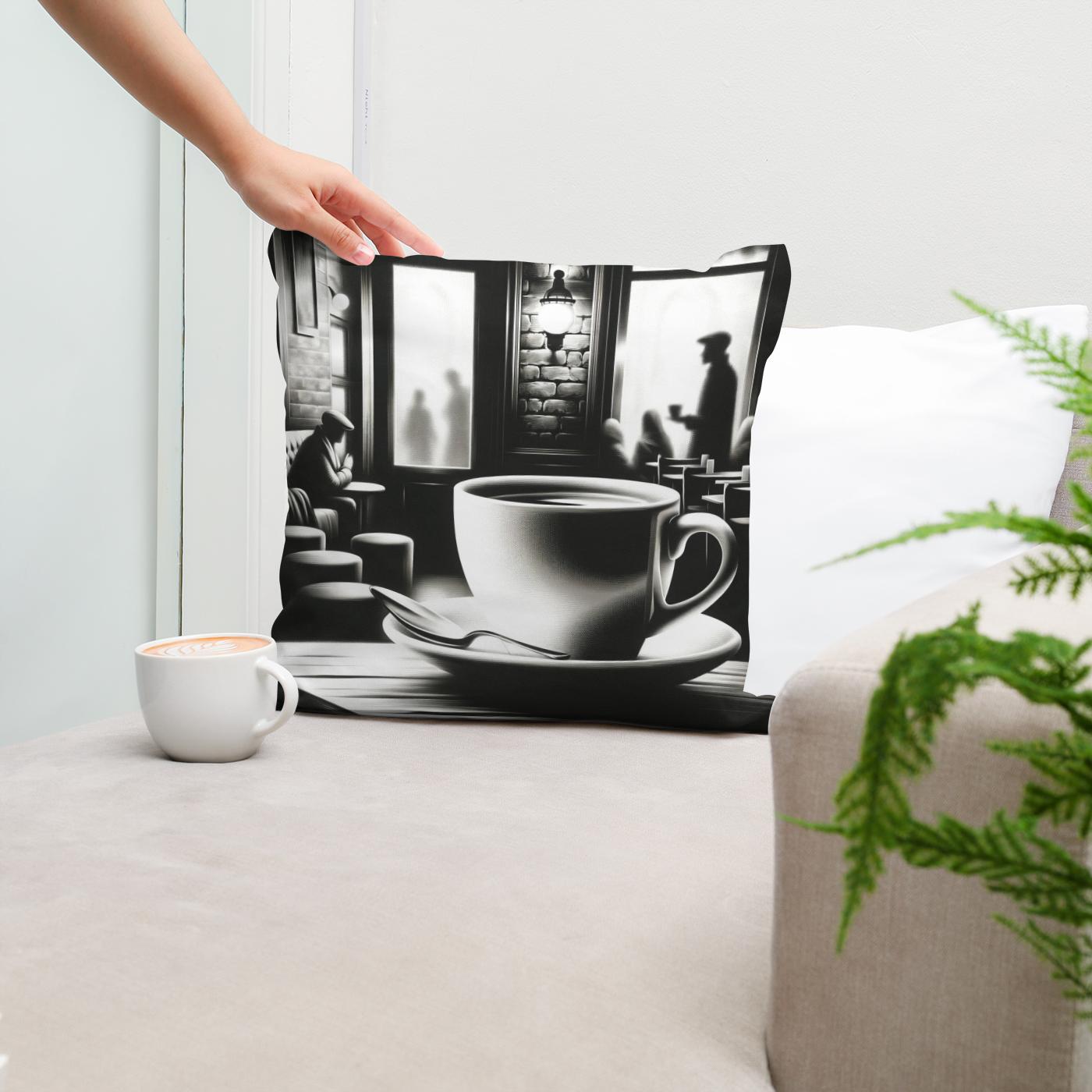 Timeless Brew Tales Cotton Cushion