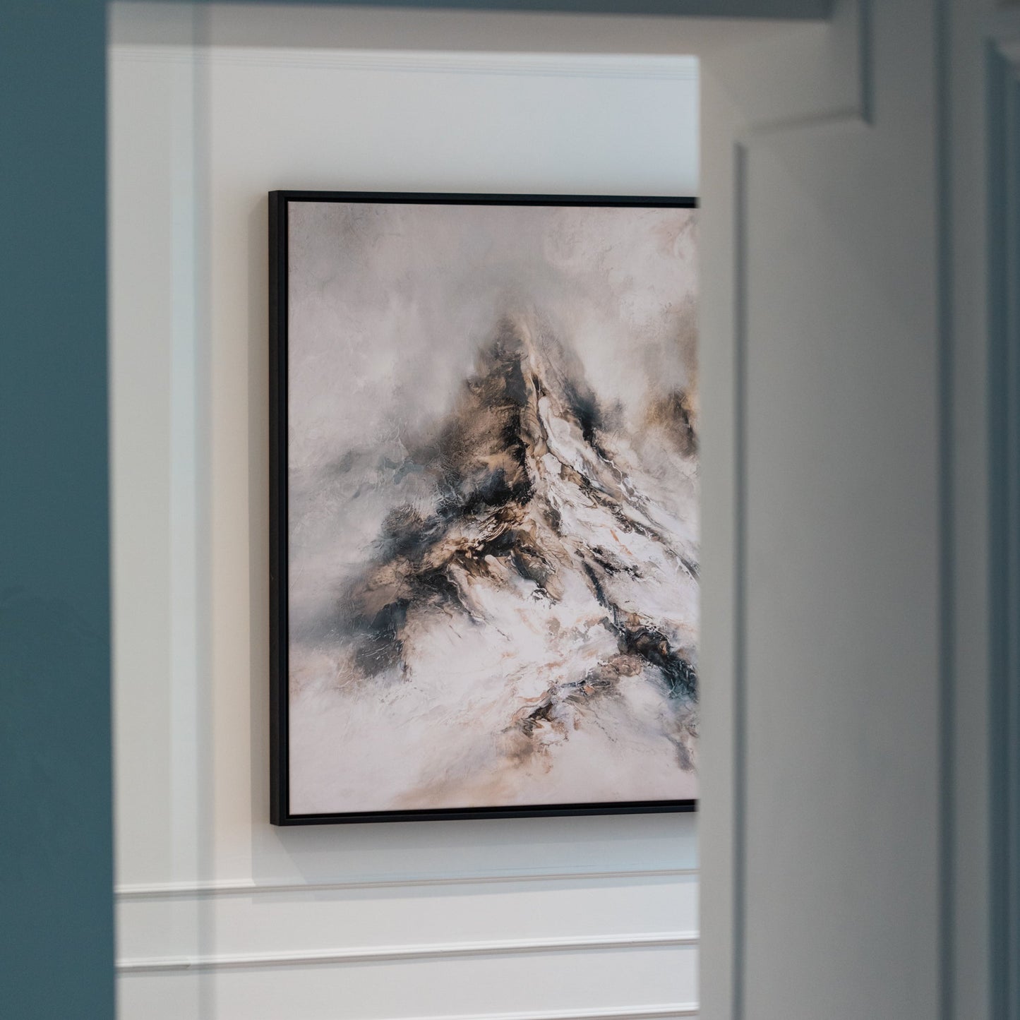 Altitude Square Framed Printed Canvas