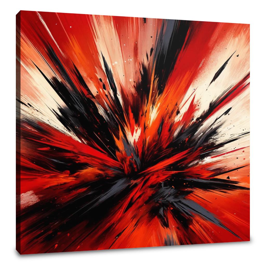 Rage Exploded Canvas