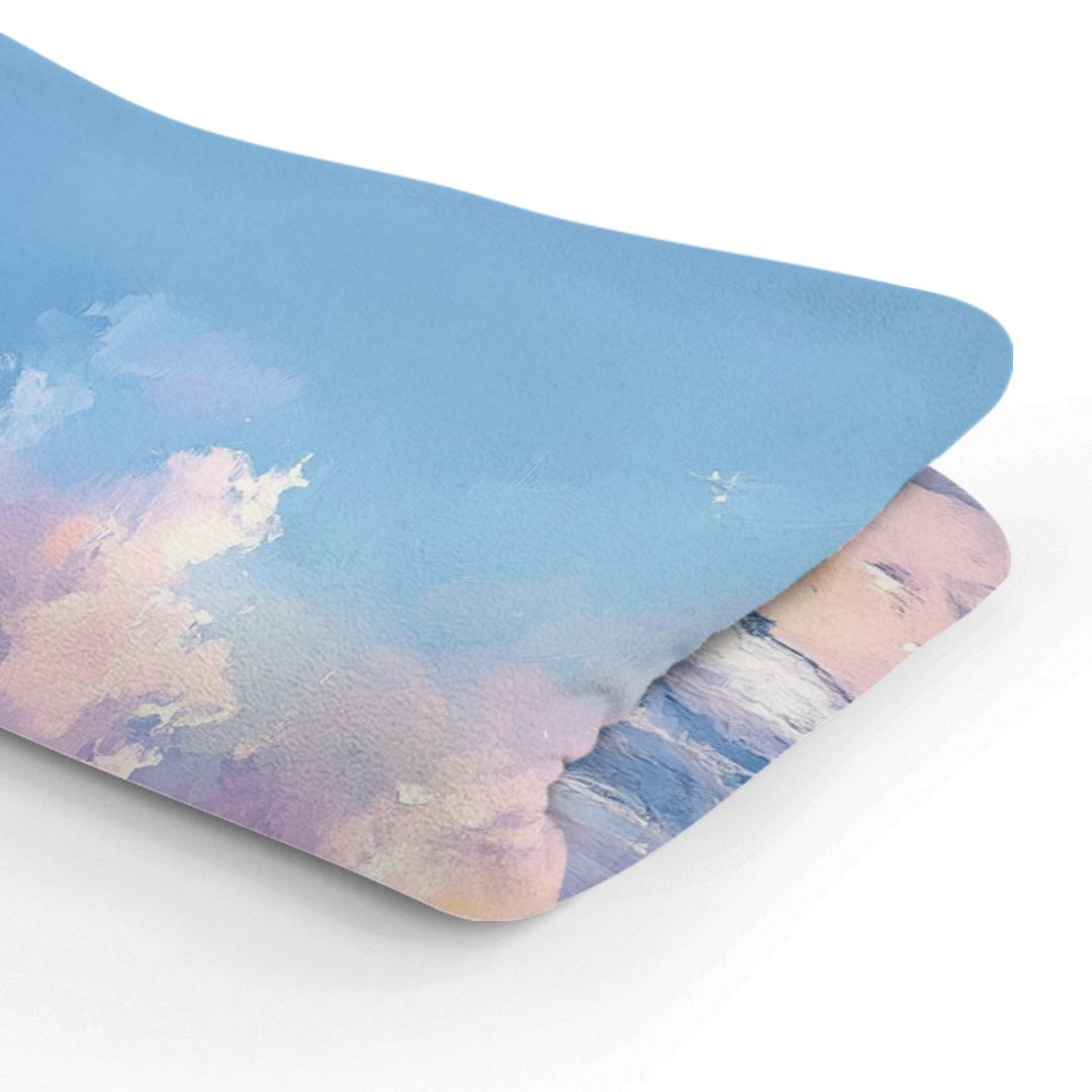 Melancholic Ocean Horizon Blanket