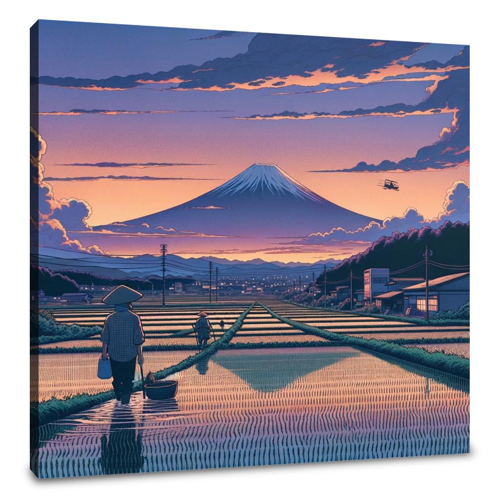 Twilight Harvest Canvas