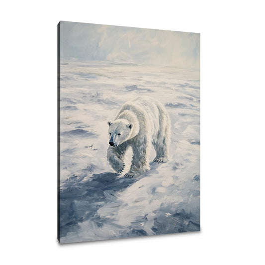 Polar Bear Wanderer Canvas