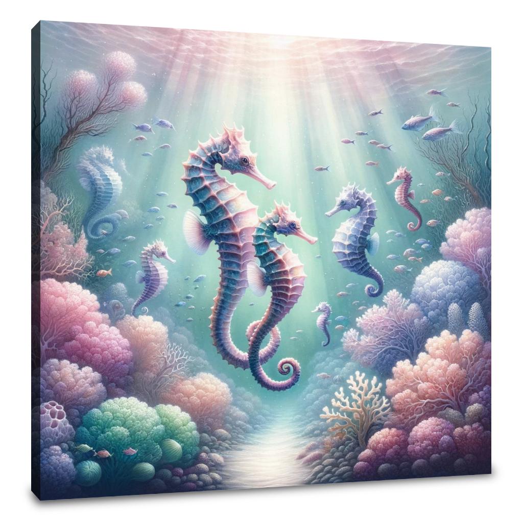 Seahorse Reef Canvas