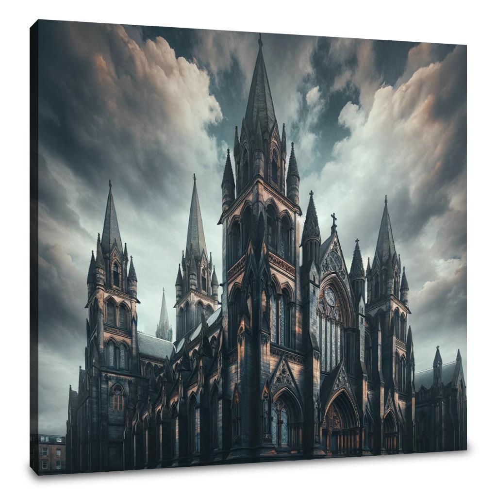 Gothic Grace Glasgow Canvas