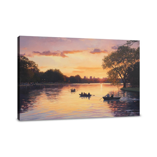 Sunset Serpentine Canvas