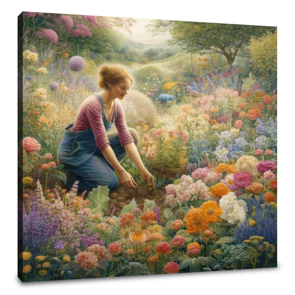 Gardener's Joy Canvas