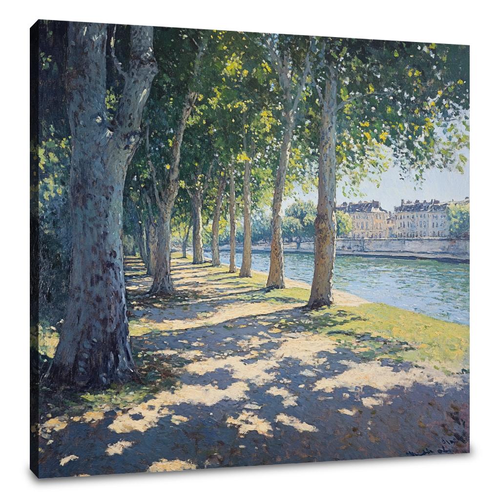 L'Île du Ramier Canvas
