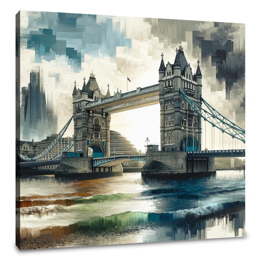 London Thames Archway Canvas