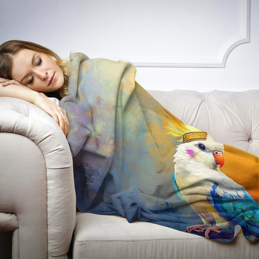 Regal Cockatiel Blanket