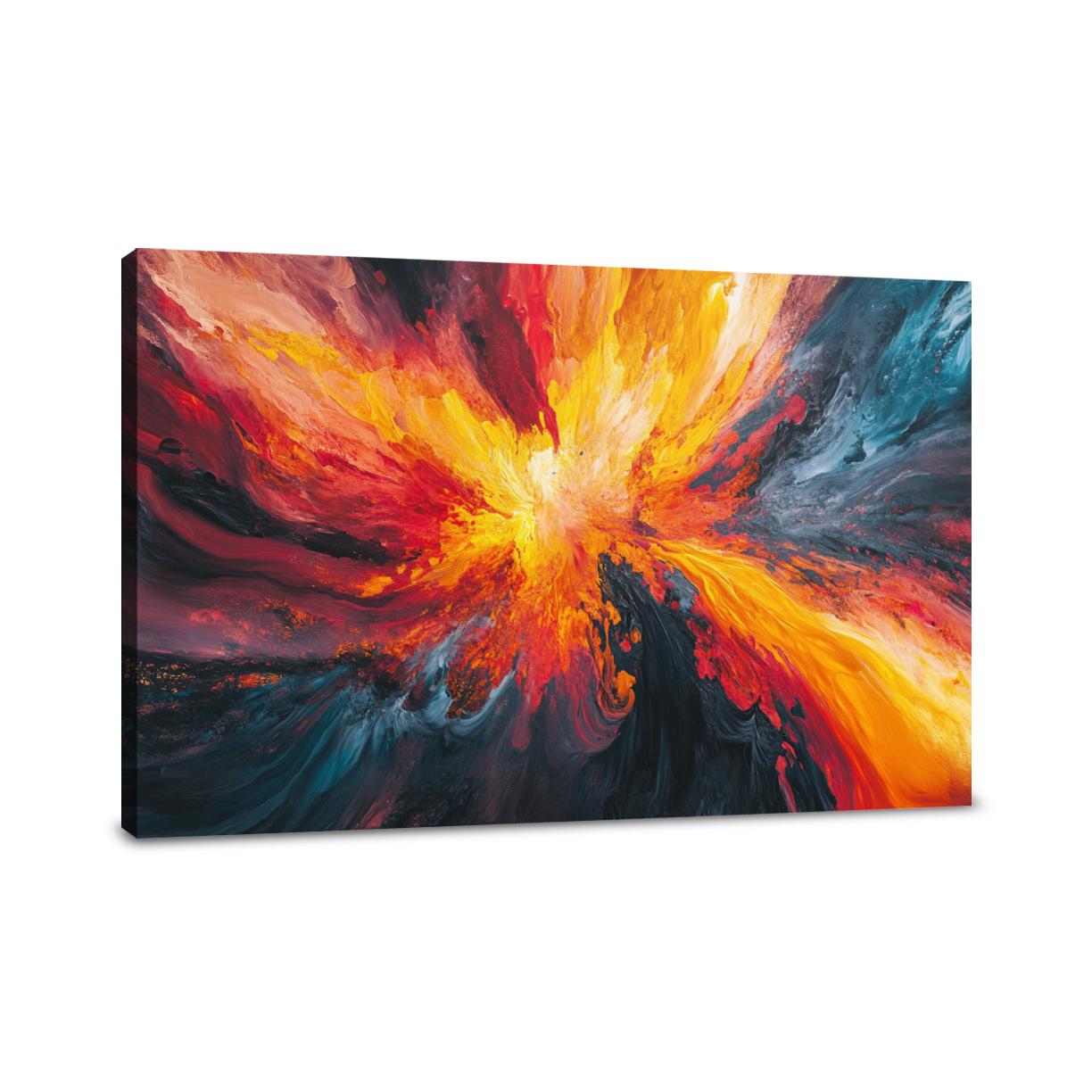 Volcano of Energy Canvas