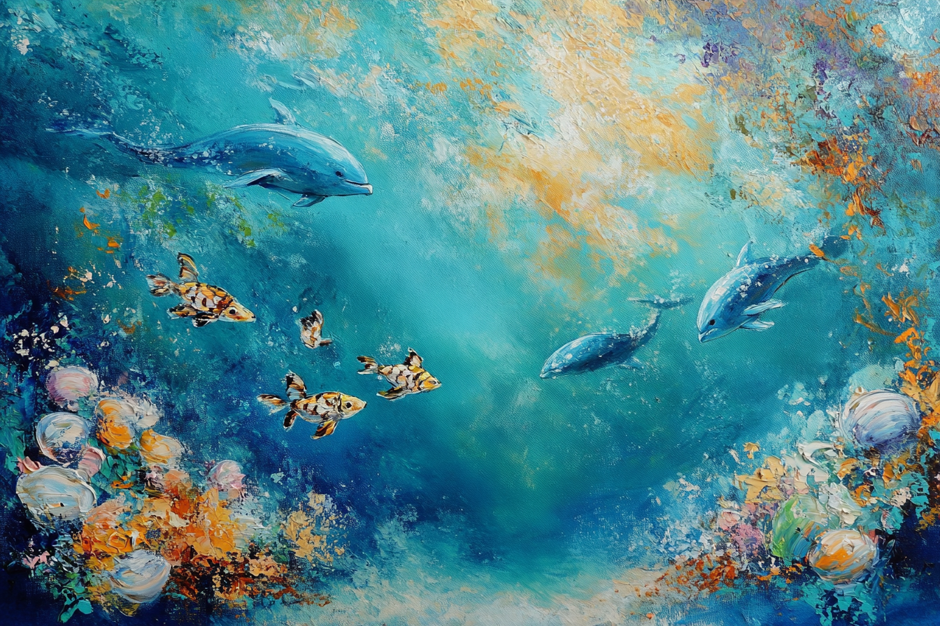 Underwater World Canvas