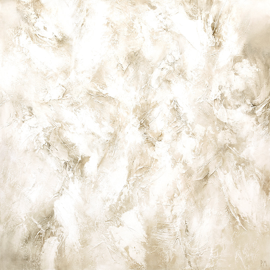 Unearthed I Square Framed Printed Canvas