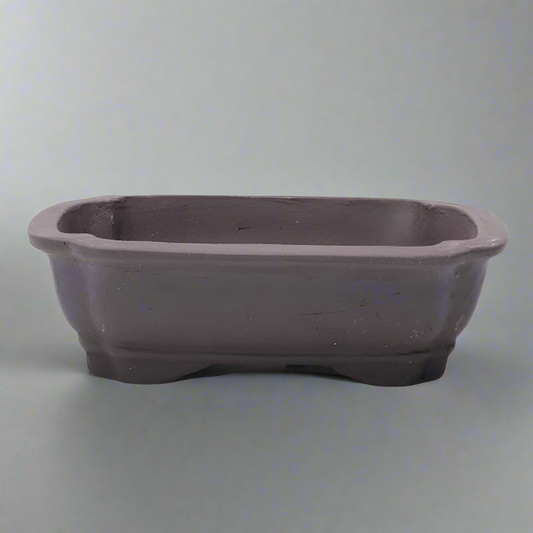 Unglazed Bonsai Pot Rectangle | 18cm x 14cm x 4cm | YB1119