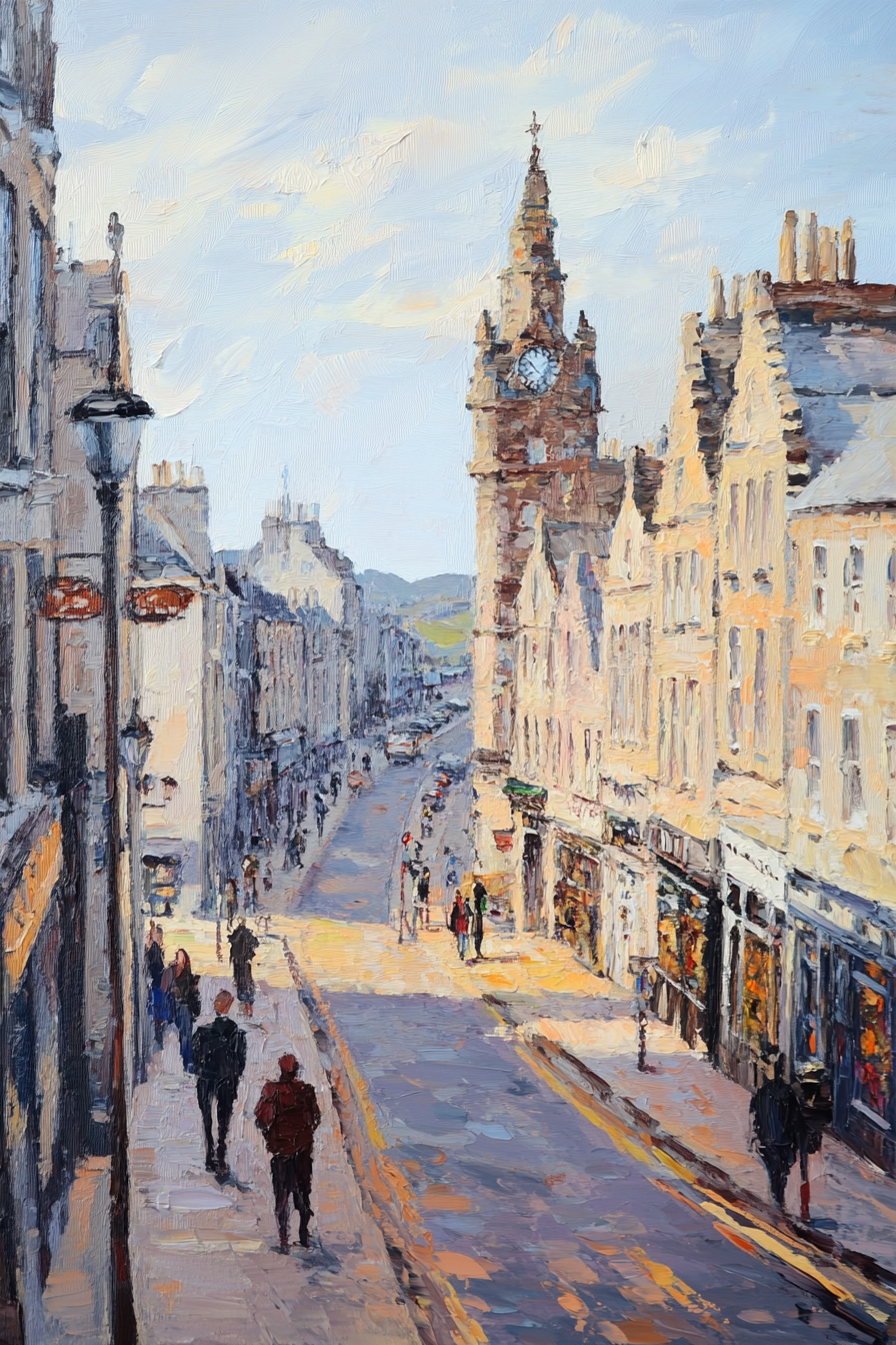 Union Street Serenade Canvas