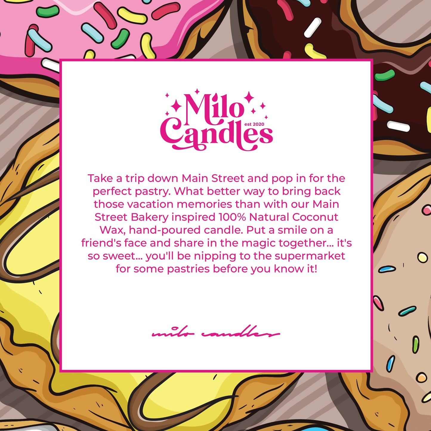 Main Street Bakery | Premium Coconut Wax Candle