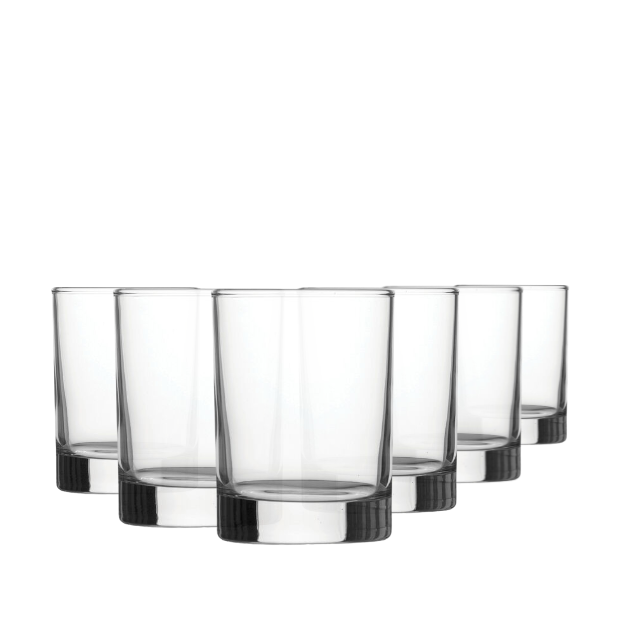 Glass Tumblers - 170ml - Set of 6