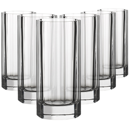 Churchill Crystal Highballs - 350ml - Set of 6