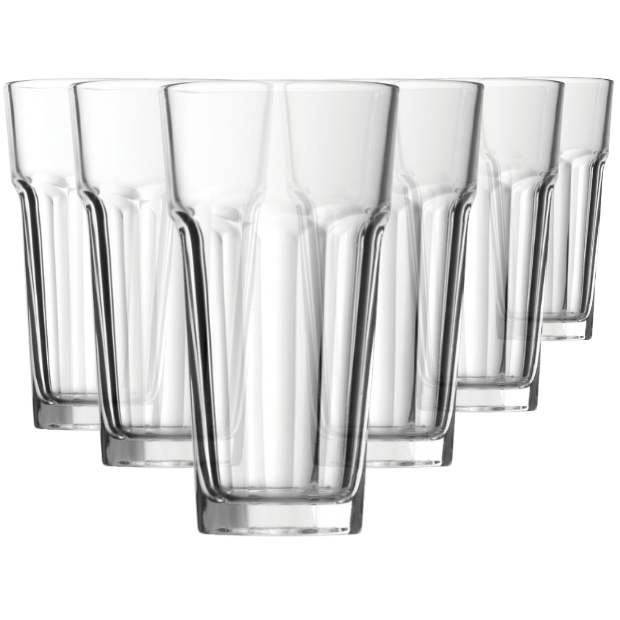 Casablanca Water Glasses - 360ml - Set of 6