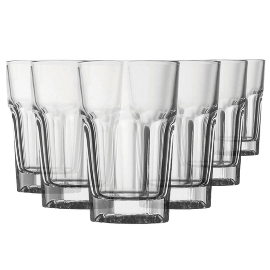 Casablanca Water Glasses - 280ml - Set of 6