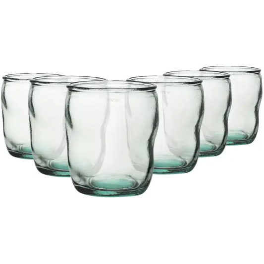 Authentico Recycled Low Glasses - 350ml - Set of 6