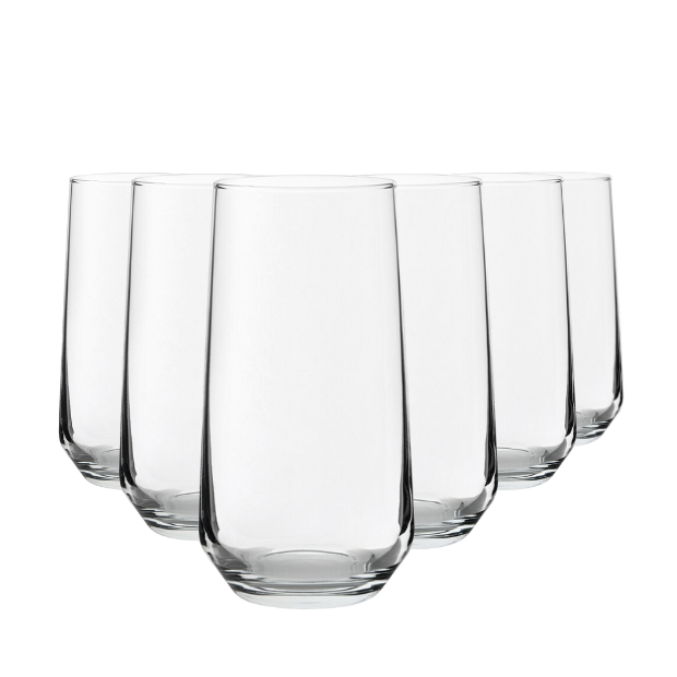 Allegra Long Drink Glasses - 470ml - Set of 6