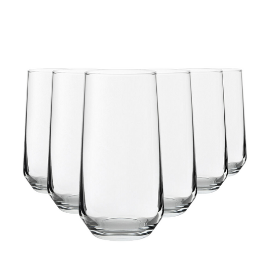 Allegra Long Drink Glasses - 470ml - Set of 6