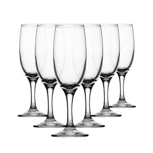 Pure Champagne Flutes - 190ml - Set of 6