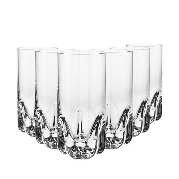 Krosno Mixology Tall Drinking Glasses - 300ml - Set of 6
