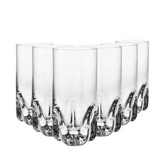 Krosno Mixology Tall Drinking Glasses - 300ml - Set of 6