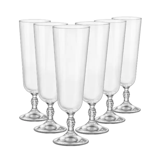 Bormioli Rocco Bartender Beer Glasses - 280ml - Set of 6
